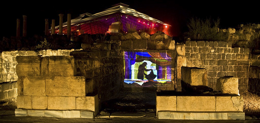 La magia de los espectáculos de luz y sonido en Israel 